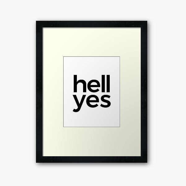 Artikel-Vorschau von Hölle ja Typografiekunst, designt und verkauft von Digital  Cloud.