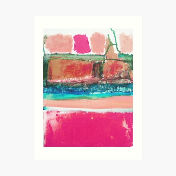 Walking in Asnieres with Vincent 1 Art Print