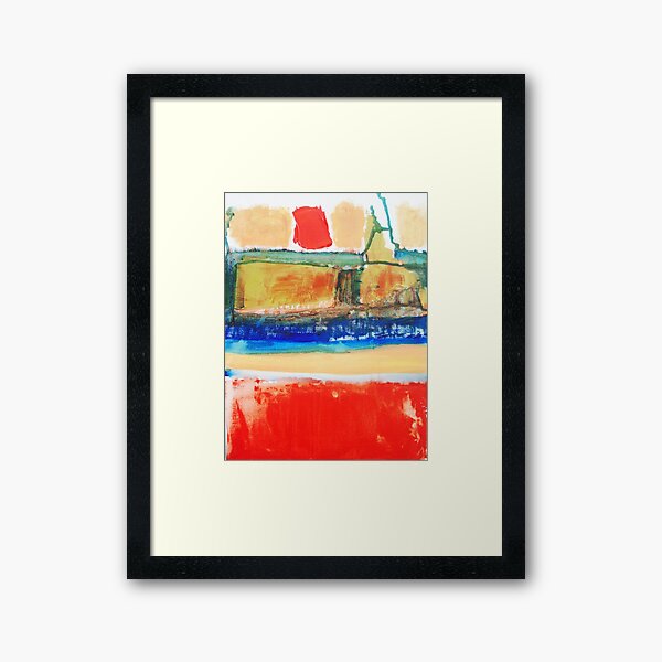 Walking in Asnieres with Vincent Framed Art Print