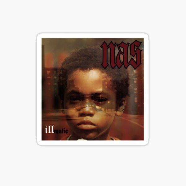 Aperçu de l'œuvre Nas - Couverture d'album Illmatic pour les fans créée et vendue par uctzgucu4.