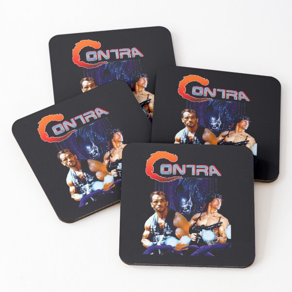 Item preview, SCHWARZENEGGER COMMANDO and ALIEN-CONTRA GAME PARODY  	 designed and sold by tmxrcguewuk46.
