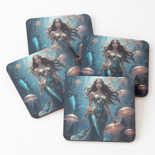Item preview, Mythological mermaids, Sea creatures designed and sold by Artsemg.