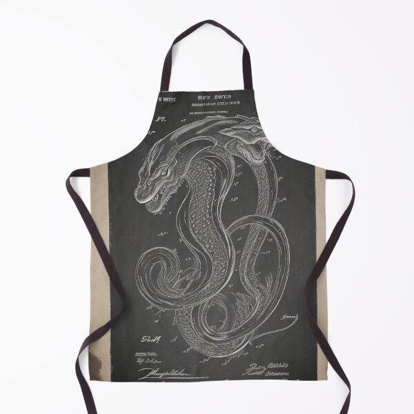 Item preview, Dragon Monster Vintage Anatomy Patent designed and sold by Yellowriversss.
