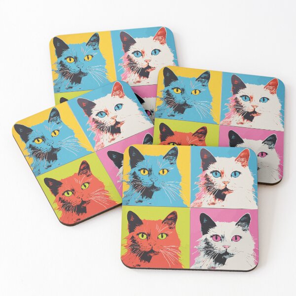 Item preview, Purrfectly Pop - Cat Pop Art designed and sold by TheKinEmporium.