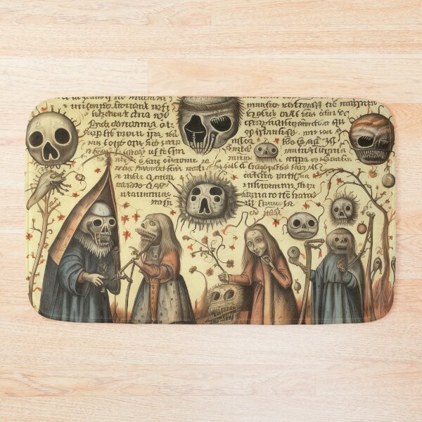 Item preview, Black Death Plague Medieval Manuscripts  designed and sold by BrandonArtWorld.