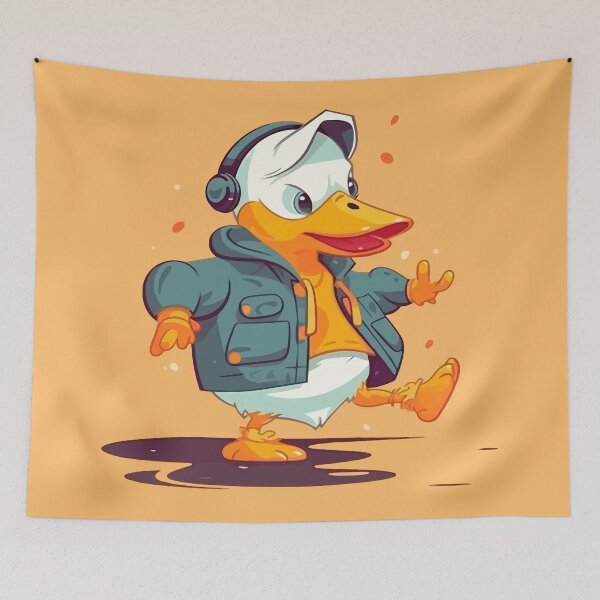 Item preview, Hip Hop Dancing Duck designed and sold by Amir Faysal.