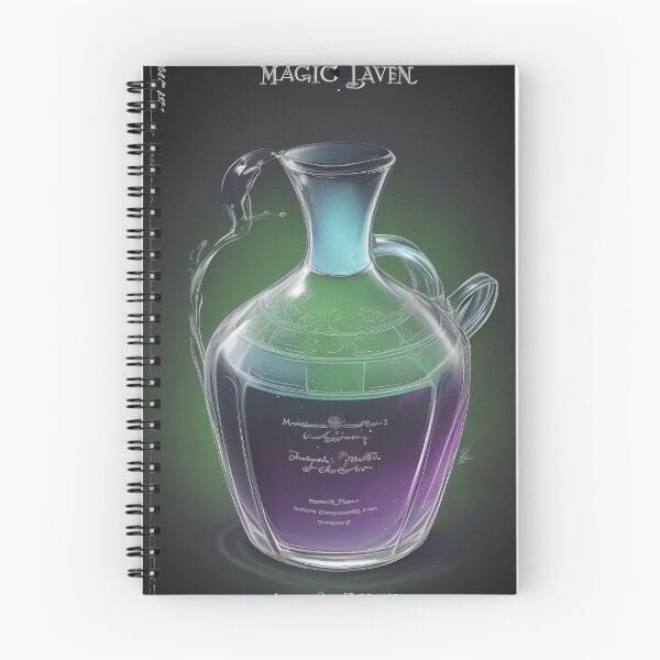 Item preview, Magic Potion Patent Wizarding Craft designed and sold by Yellowriversss.
