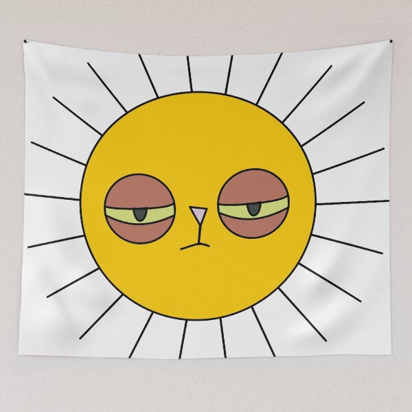 Item preview, A sun with big eyes needs more heat, man designed and sold by jaml-12.