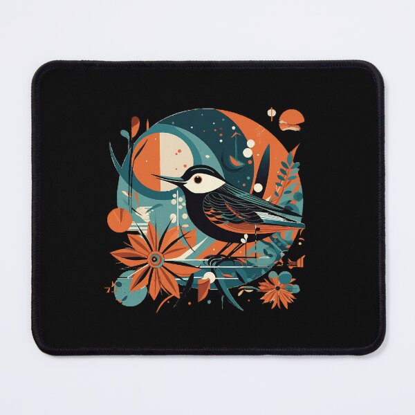 Item preview, Birds and flowers Charley Harper style designed and sold by g6iboyd.