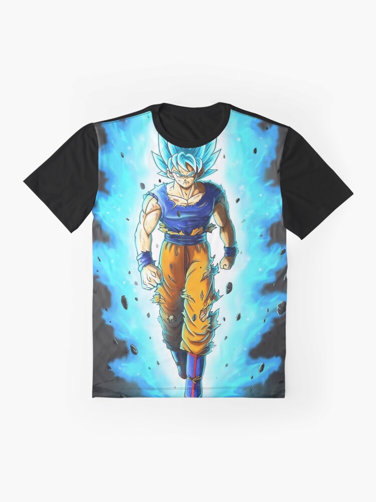 Goku SSJ Blue Bomb Poster for Sale by Aristote