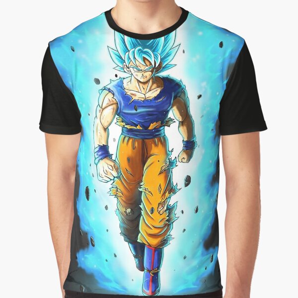Goku SSJ Blue Bomb Poster for Sale by Aristote