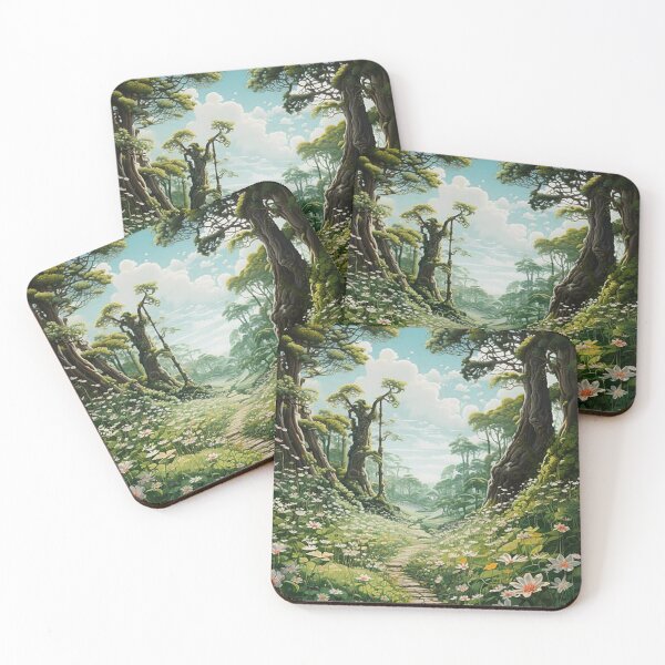 Item preview, The peaceful forest with a path designed and sold by Sachiel55.