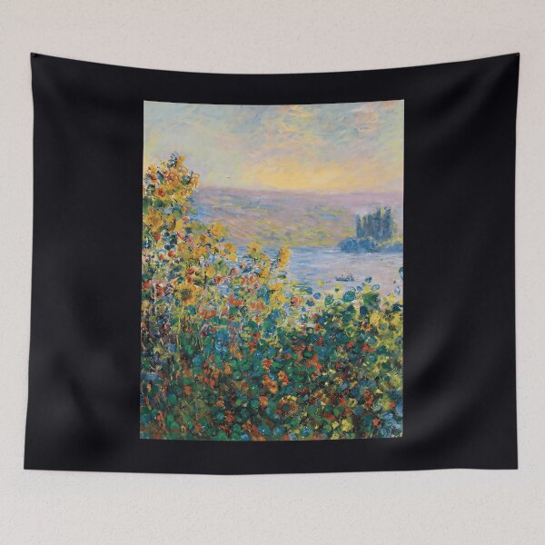Item preview, Claude Monet - Flower Beds at Vétheuil	 designed and sold by dvcpugzxuh4.