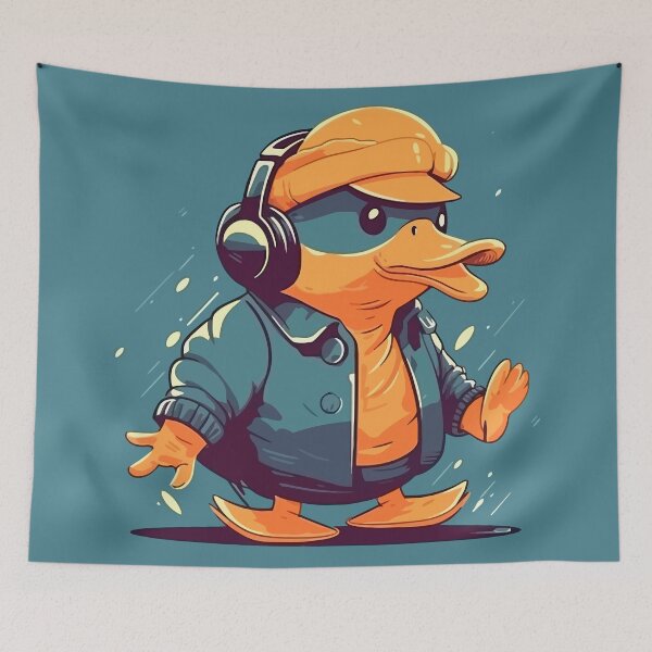 Item preview, Hip Hop Dancing Duck designed and sold by Amir Faysal.