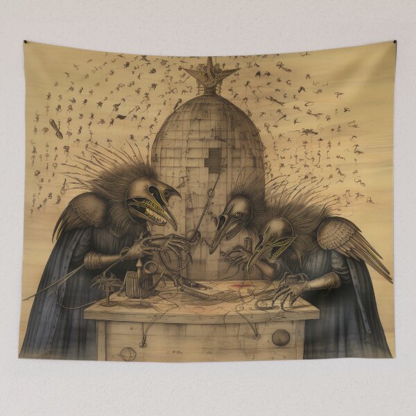 Item preview, Black Death Plague Medieval Manuscripts  designed and sold by BrandonArtWorld.
