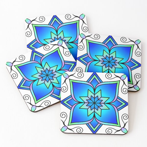 Item preview, Blue Ishkode  designed and sold by Niibidoon.