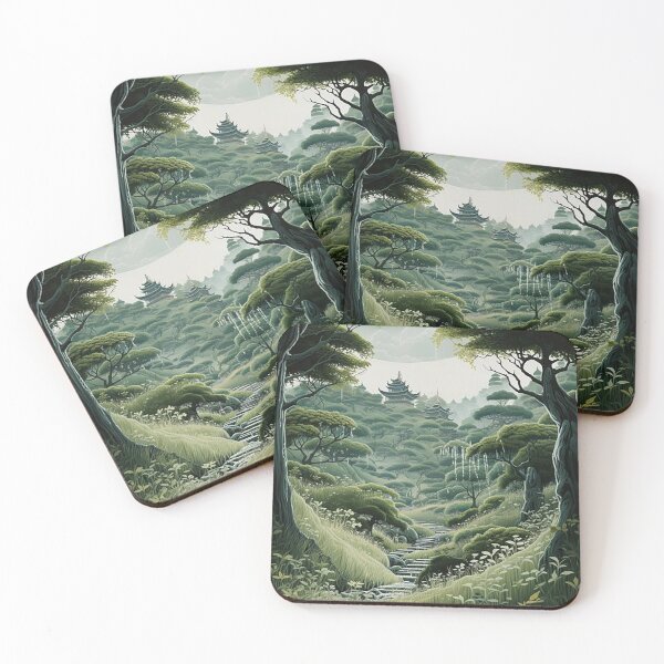 Item preview, The calm forest with a path designed and sold by Sachiel55.