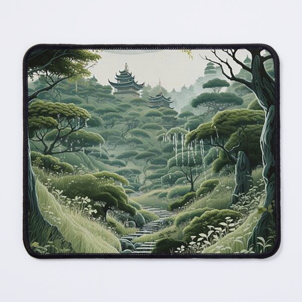 Item preview, The calm forest with a path designed and sold by Sachiel55.