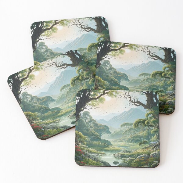 Item preview, The peaceful forest of the trail designed and sold by Sachiel55.