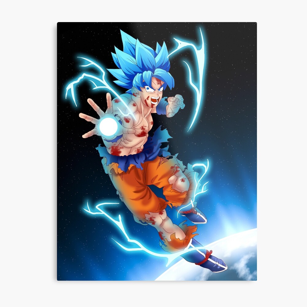 DRAGON BALL Z Son Goku Super Saiyan Cartoon Canvas Framed Print  ~ More Size