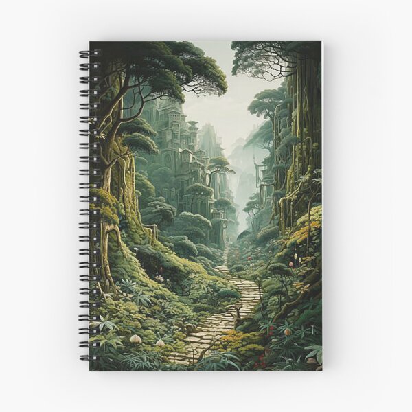 Item preview, The peaceful forest with a path designed and sold by Sachiel55.