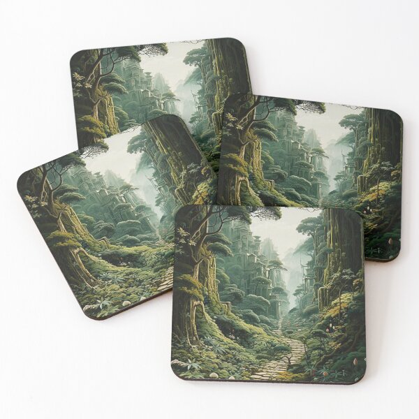 Item preview, The peaceful forest with a path designed and sold by Sachiel55.