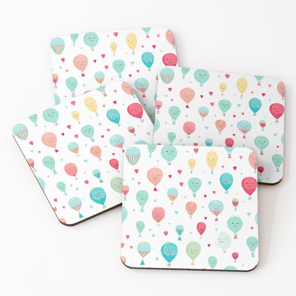 Item preview, cute balloon seamless designed and sold by NatthyDesign.