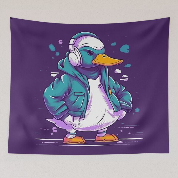 Item preview, Hip Hop Dancing Duck designed and sold by Amir Faysal.