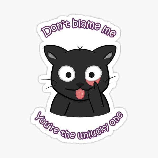 Sad cute little cursed Pou Sticker for Sale by ZakuroLou