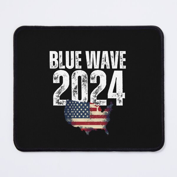Item preview, Blue Wave 2024 Vote Democratic Political Design designed and sold by EarthArtDesigns.