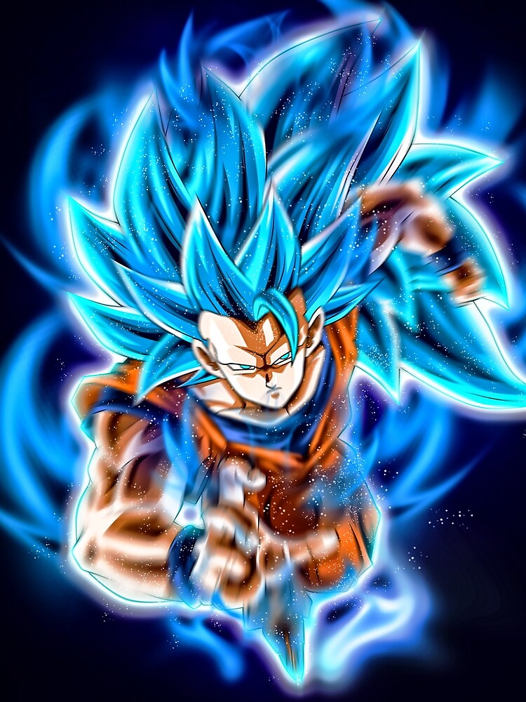 Super Saiyan 3 Blue Goku - Goku - Sticker