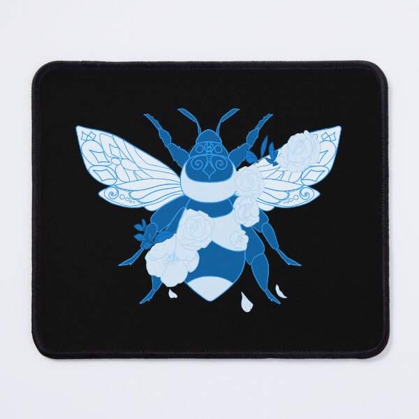 Aperçu de l'œuvre Bourdon fleur bleue créée et vendue par FariiShop.