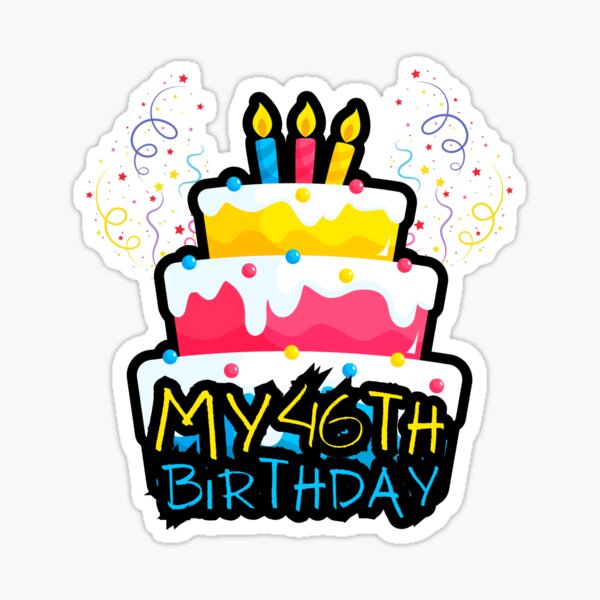 Item preview, My 46th Birthday designed and sold by variant designer.