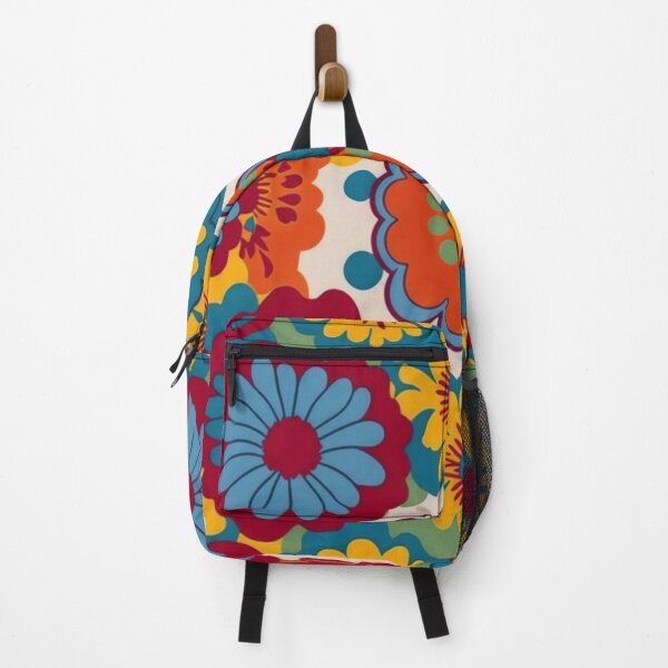 Item preview, Flower Power Colourful Flower Pattern designed and sold by druidwolfart.