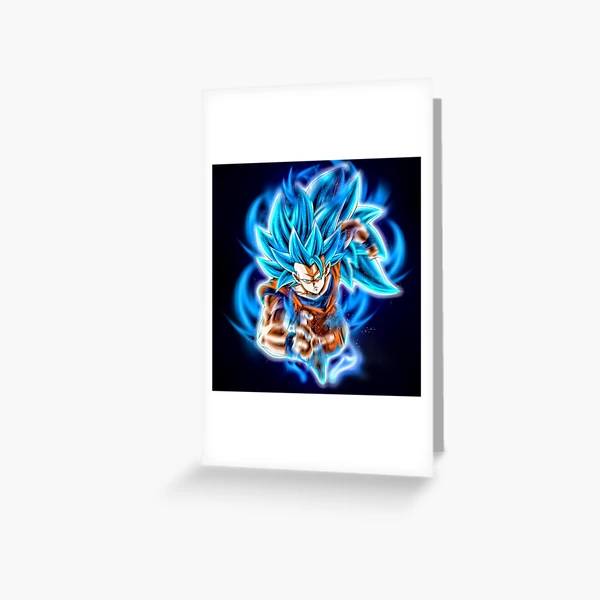 Goku SSJ Blue Bomb Poster for Sale by Aristote