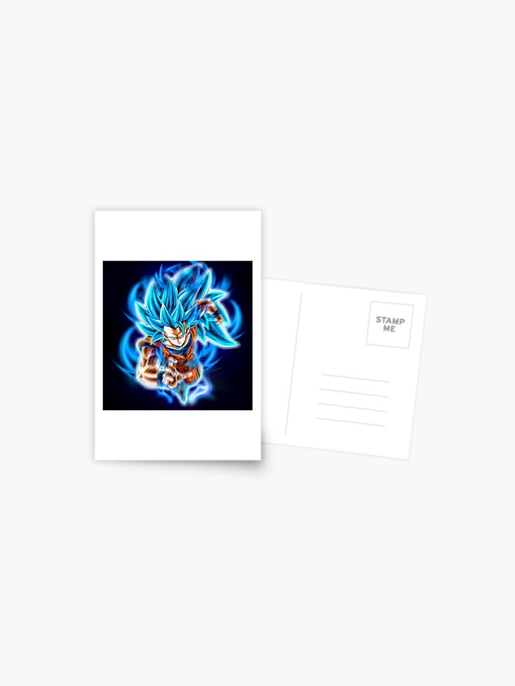 Goku SSJ 3 Blue Graphic T-Shirt for Sale by Aristote