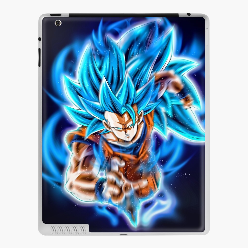 Goku SSJ 3 Blue Metal Print for Sale by Aristote