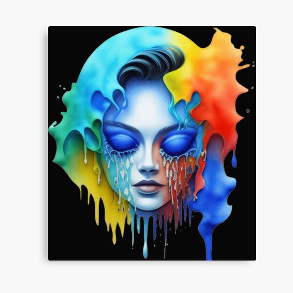 Graffiti And Spray Dripping Paint Canvas Print for Sale by frigamribe88