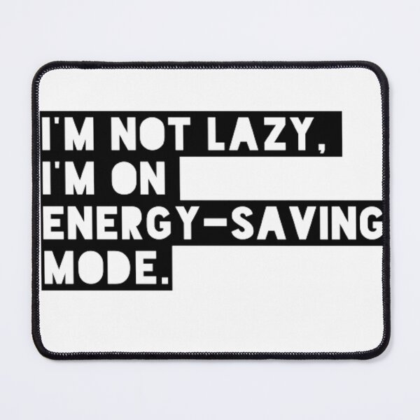 Item preview, Not Lazy Tee designed and sold by ZoneGallery.