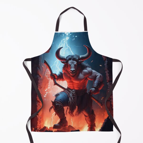 Item preview, Mythological creature, Minotaur in Labyrinth designed and sold by Artsemg.