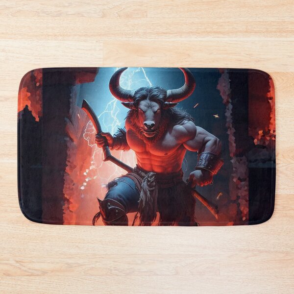 Item preview, Mythological creature, Minotaur in Labyrinth designed and sold by Artsemg.
