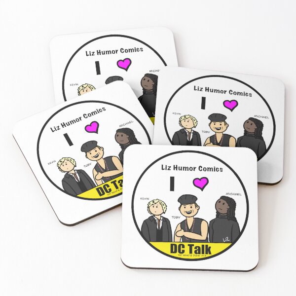 Item preview, I love dc Talk cartoon by Liz Humor Comics designed and sold by LizHumorComics.