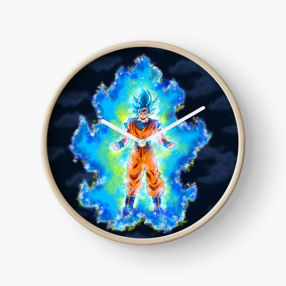 Goku SSJ Blue Greeting Card for Sale by Aristote