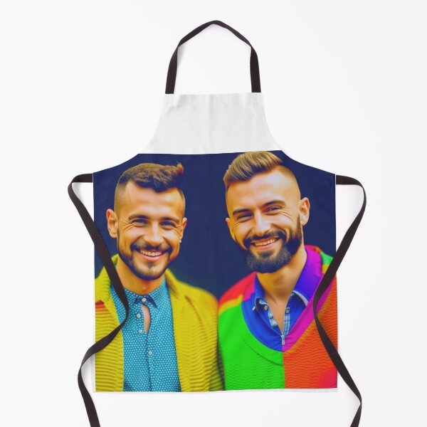 Item preview, Authenticity Unveiled: Embracing Self-Expression and Identity with Two Gay Hearts designed and sold by MiggysArtHaven.