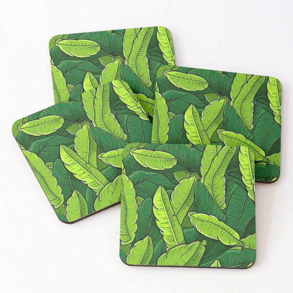 Item preview, cute banana leaf seamless designed and sold by NatthyDesign.