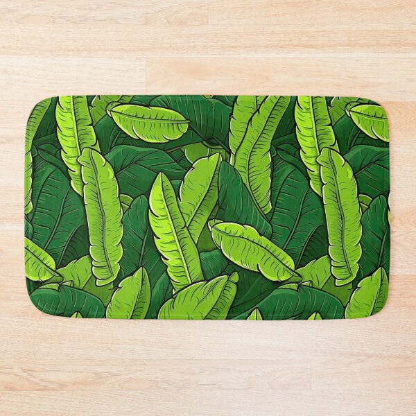 Item preview, cute banana leaf seamless designed and sold by NatthyDesign.