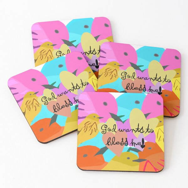 Item preview, God Wants to Bless Me! Colorful and Hand Drawn designed and sold by Victoria Rose.