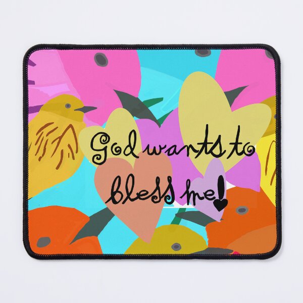 Item preview, God Wants to Bless Me! Colorful and Hand Drawn designed and sold by Victoria Rose.