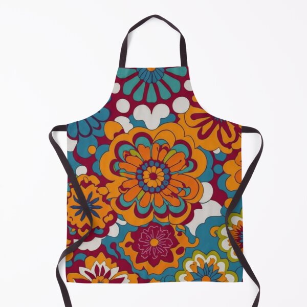 Item preview, Flower Power Colourful Flower Pattern designed and sold by druidwolfart.