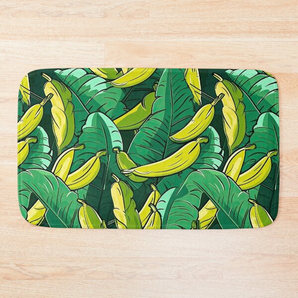 Item preview, cute banana leaf seamless designed and sold by NatthyDesign.